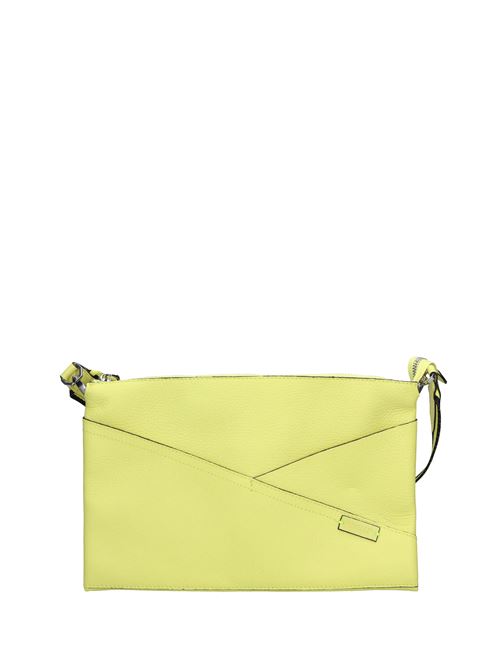 Borsa in pelle REBELLE | NINA-CLUTCHGIALLO