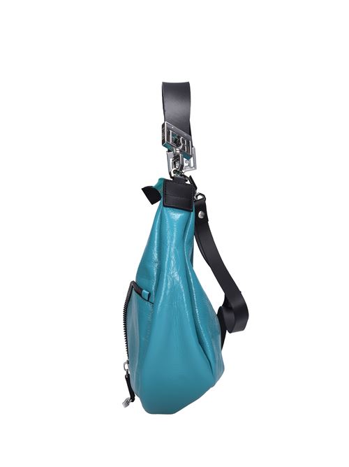 Borsa in pelle REBELLE | PAIGE-HOBO MTURCHESE