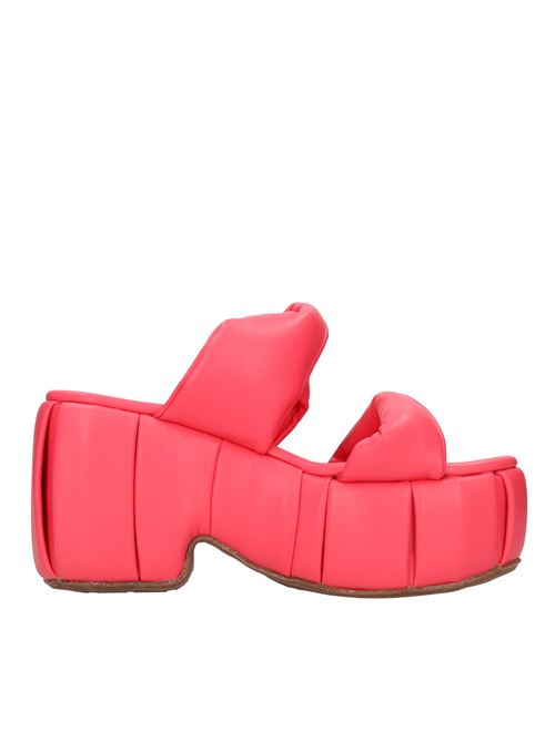 Mules in vegan fabric THEMOIRE' | TMSS23ANN3ROSA