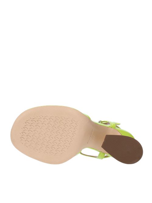 Sandals model 1508003-7 in leather VICENZA | 1508003-7VERDE