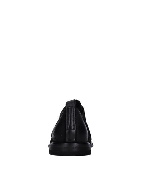 Stringate in pelle e camoscio A.S.98 | U97105NERO