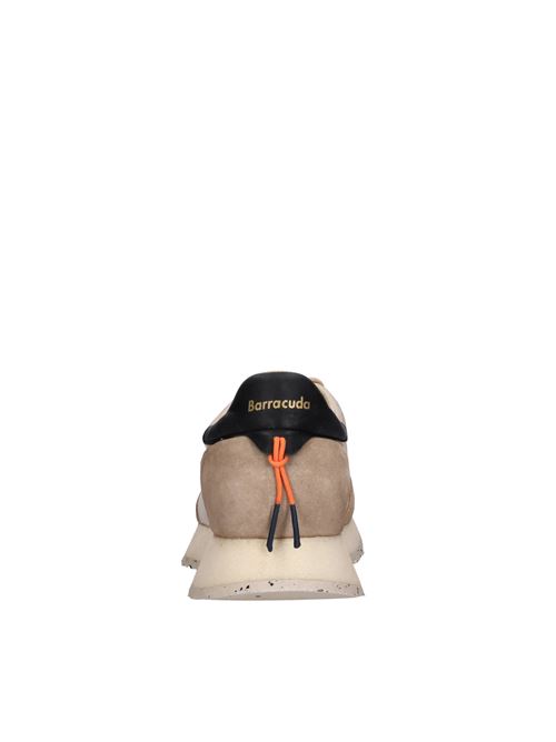 Sneakers in pelle BARRACUDA | BU3495BBEIGE-NERO