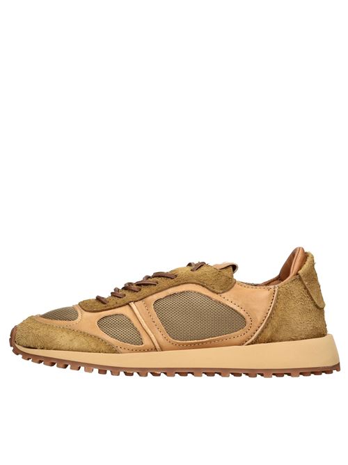 Suede and fabric sneakers BUTTERO | B10522VARA-UGMARRONE