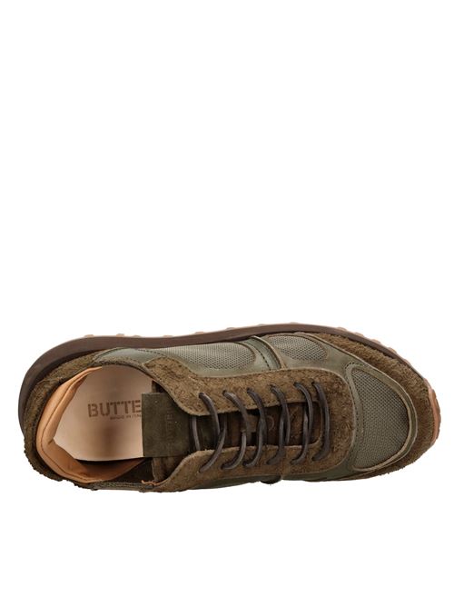 Suede and fabric sneakers BUTTERO | B10522VARB-UGVERDE