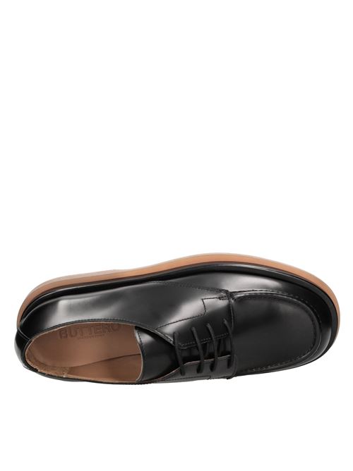 Stringate in pelle BUTTERO | BUTT14225NERO