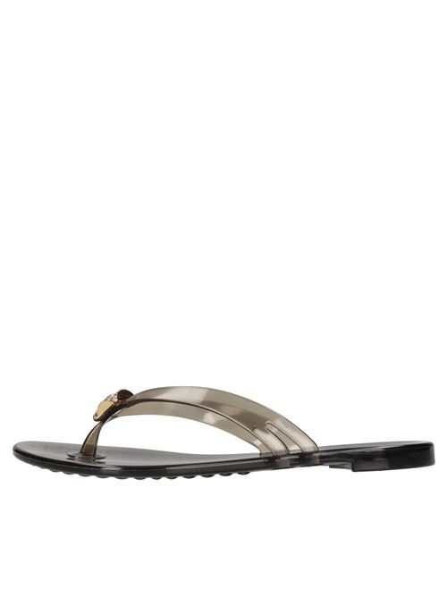 Sandali flat Jelly in PVC e Swarovski CASADEI | 0179DS.BEAC000NERO