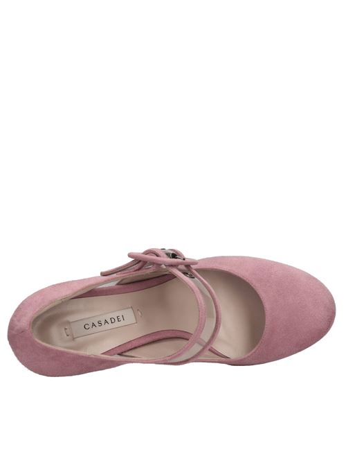 Décolleté in camoscio CASADEI | 1F931W1201ROSA