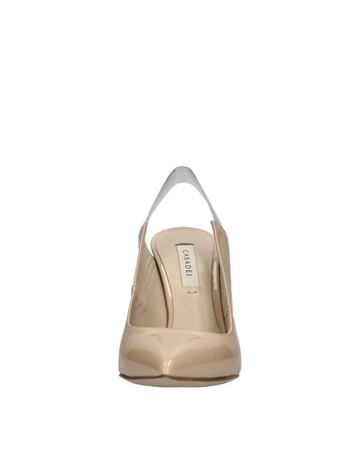 Décolleté slingback Blade in vernice CASADEI | 1G557T100NUDE
