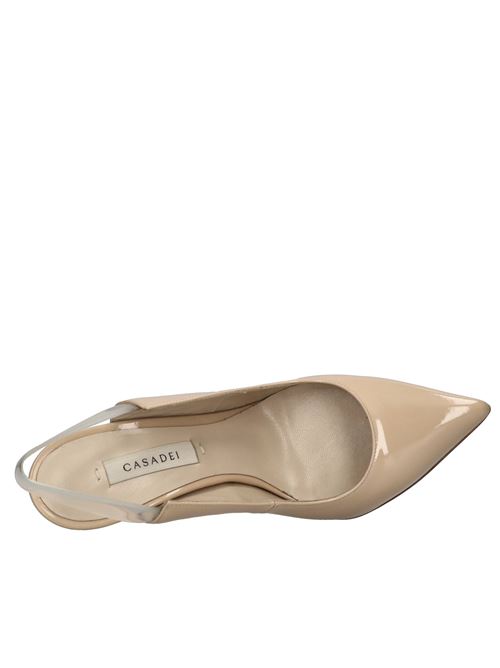Décolleté slingback Blade in vernice CASADEI | 1G557T100NUDE
