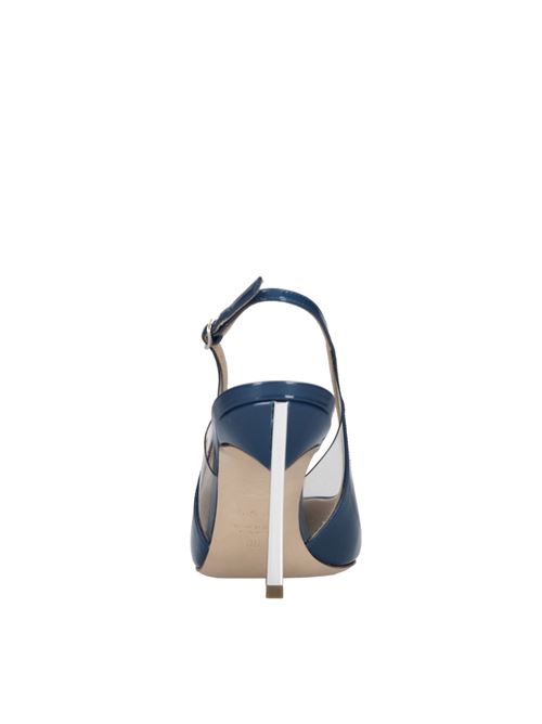Décolleté slingback Blade in vernice e plexi CASADEI | 1G590X080MC14815406BLU