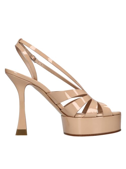 Patent leather sandals CASADEI | 1L068V1001TIFFA3302CIPRIA