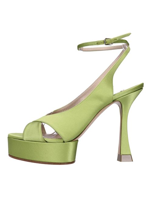 Satin sandals CASADEI | 1L069V1001SPIRULINA