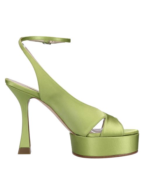 Satin sandals CASADEI | 1L069V1001SPIRULINA