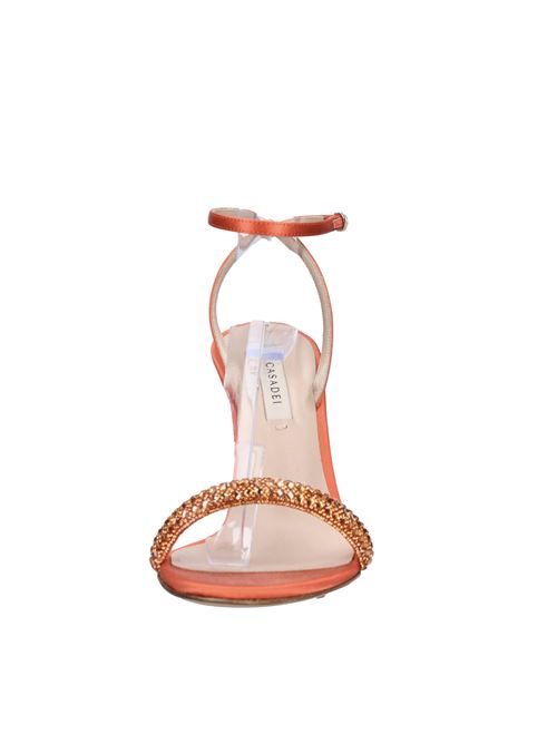 Sandali Blade in raso e strass CASADEI | 1L190X100MARANCIO