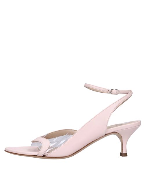 Leather and plexy sandals CASADEI | 1L214X0501ROSA