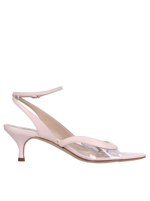 Leather and plexy sandals CASADEI | 1L214X0501ROSA