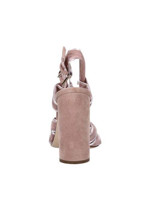 Velvet and suede sandals CASADEI | 1L720R1001SANDSTONE