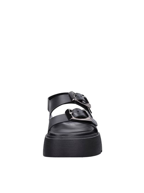 Leather sandals CASADEI | 2L263X040NNERO