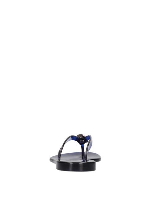 Sandali flat Jelly in PVC e Swarovski CASADEI | 2Y000D010.BEAC121NOTTE