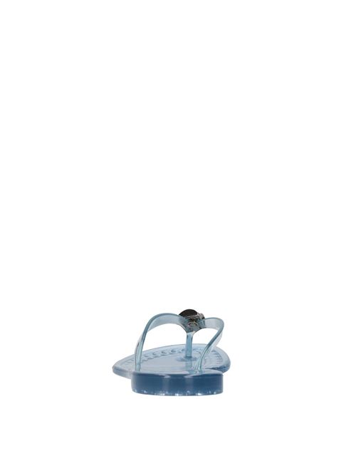 Sandali flat Jelly in PVC e Swarovski CASADEI | 2Y000D010.BEAC248BLU