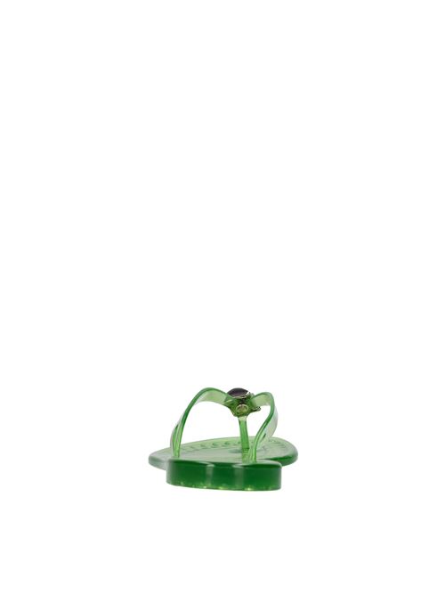 Sandali flat Jelly in PVC e Swarovski CASADEI | 2Y000D010.BEAC569VERDE