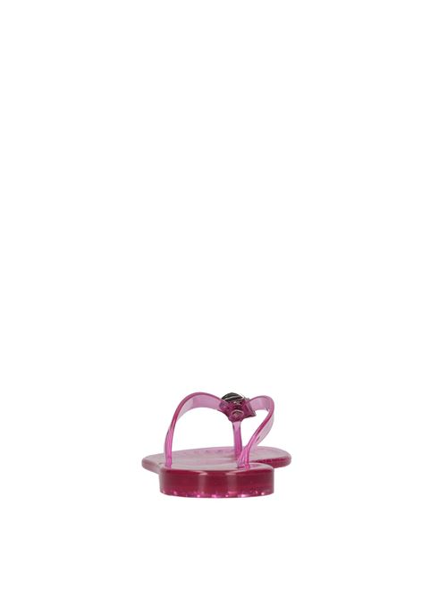 Sandali flat Jelly in PVC e Swarovski CASADEI | 2Y000D010.BEAC60PFUCSIA