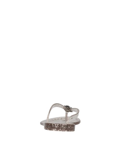 Sandali flat Jelly Glitter in PVC e Swarovski CASADEI | 2Y226M0101BHGLTA514ARGENTO