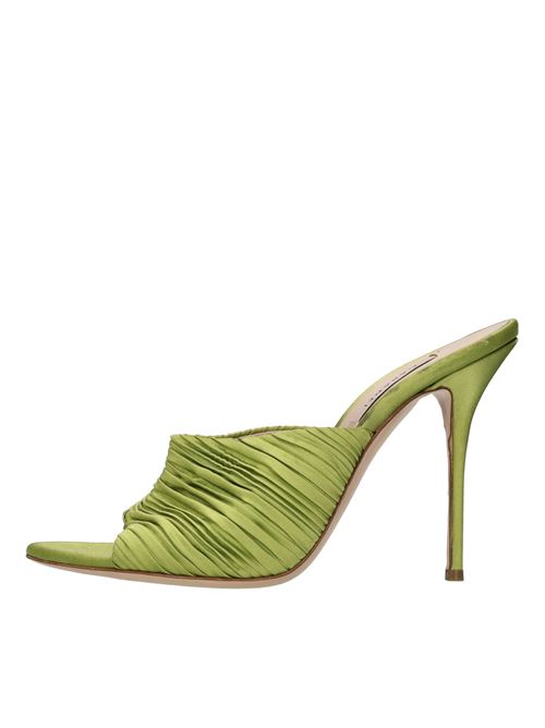 Mules in raso CASADEI | CASA231VERDE