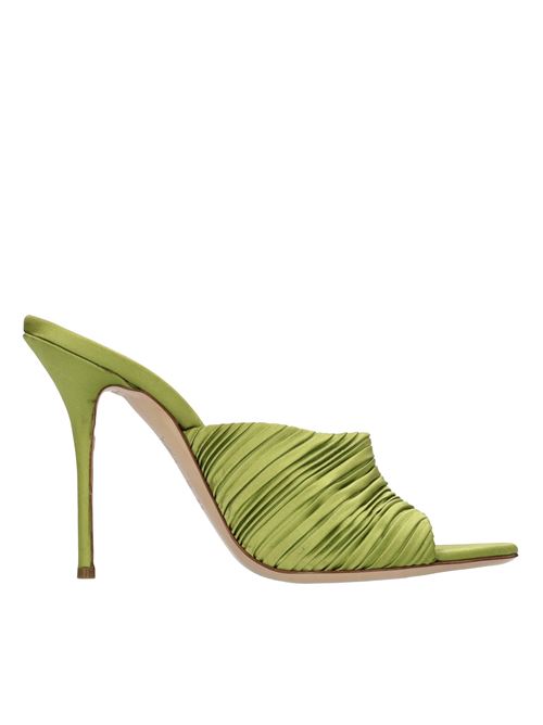 Mules in raso CASADEI | CASA231VERDE