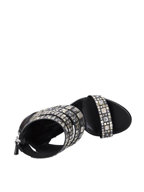Blade sandals in leather and studs CASADEI | VZ0003_CASAMULTICOLOR