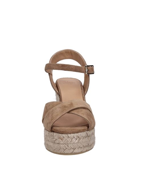 Sandali in camoscio CASTANER | BLAUDELL/8ED/007TOSTADO
