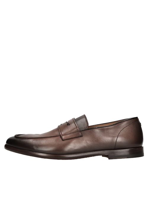 Leather moccasins DOUCAL'S | DU3186CLIFUF159MM13MARRONE