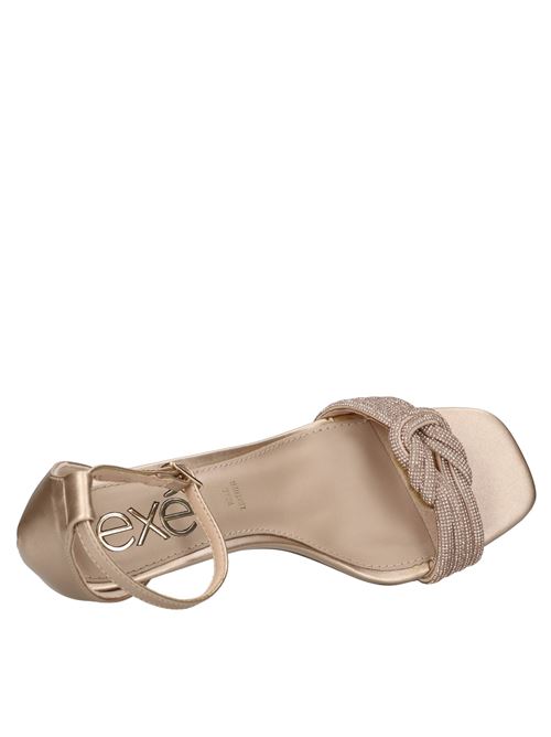 Sandali modello ALBERTA in pelle ed ecopelle EXE' | ALBERTA-926CHAMPAGNE