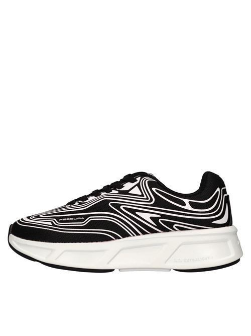 SHOES RUNFLEX #01NERO-BIANCO