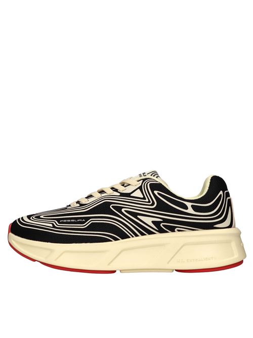 SHOES RUNFLEX #01NERO-BONE