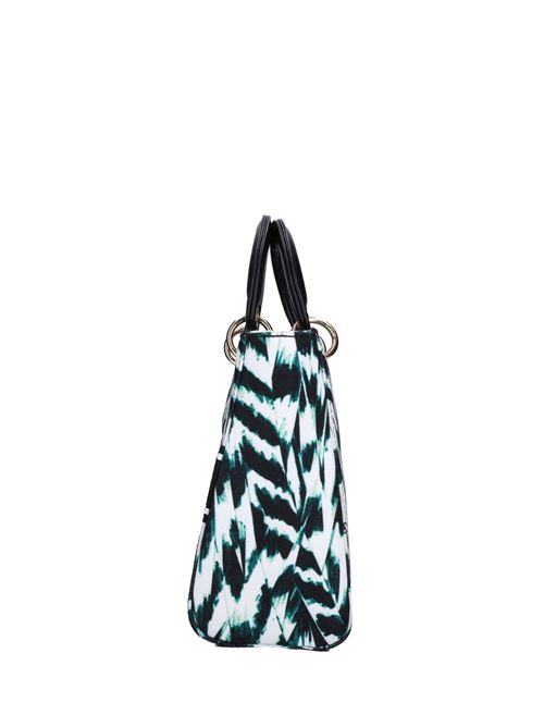 Borsa in tessuto ed ecopelle GAELLE | GAACW00220BIANCO-NER