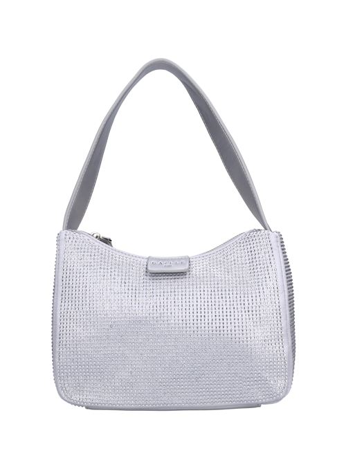 Borsa in tessuto ecopelle e strass GAELLE | GAACW00225ARGENTO