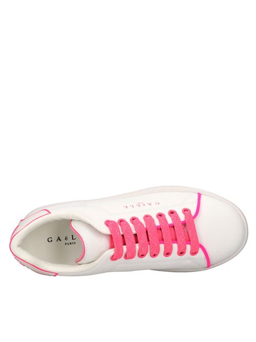 Faux leather sneakers GAELLE | GACAW00014BIANCO-FUXIA