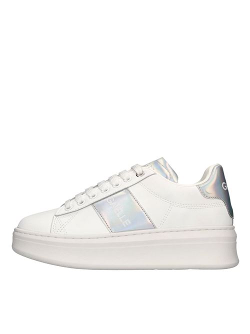Sneakers in eco-leather GAELLE | GACAW00016BIANCO-ARGENTO
