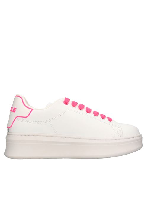 Eco-leather sneakers GAELLE | GACAW00021BIANCO-FUXIA