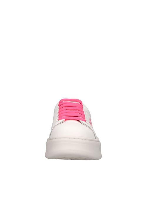 Eco-leather sneakers GAELLE | GACAW00021BIANCO-FUXIA