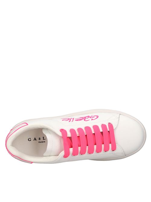 Eco-leather sneakers GAELLE | GACAW00021BIANCO-FUXIA
