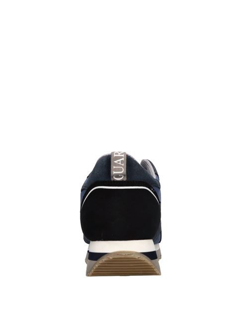 Sneakers in camoscio e tessuto GUARDIANI | AGM008808BLU