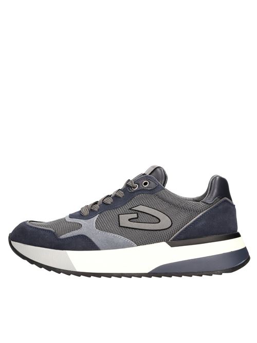 Sneakers in camoscio e tessuto GUARDIANI | AGM013102BLU