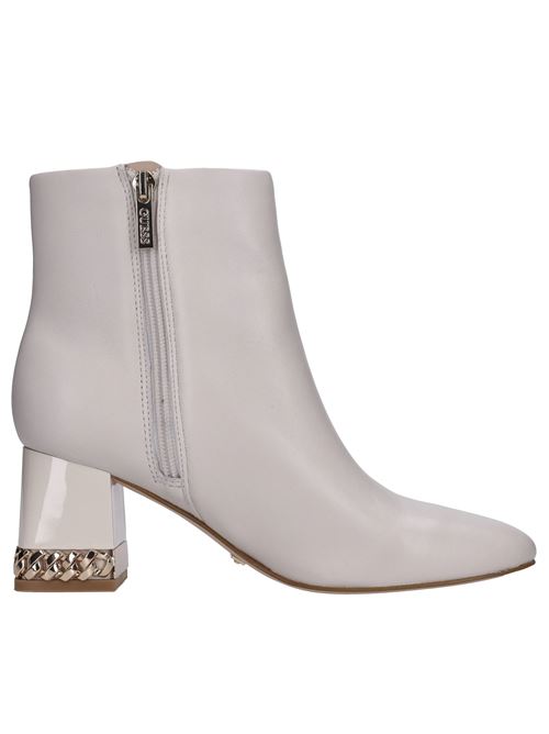 Leather ankle boots GUESS | FL7DDLEA10CREMA