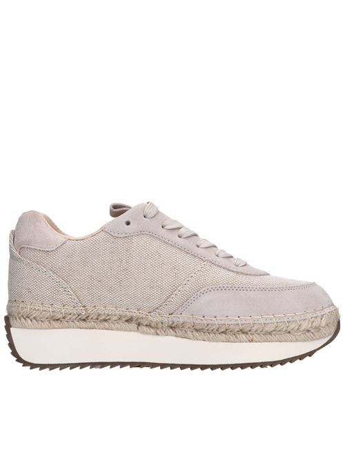 Sneakers in pelle e tessuto GUESS | FLGSTEFAB12BEIGE