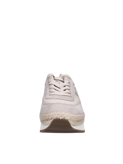 Sneakers in pelle e tessuto GUESS | FLGSTEFAB12BEIGE