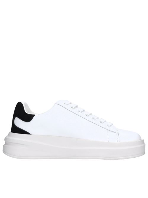 Sneakers in pelle ed ecopelle GUESS | FLJELBLEA12BIANCO-NERO