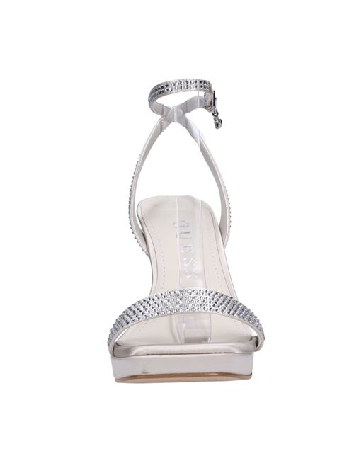 Sandali in raso e strass GUESS | FLJZACSAT03GRIGIO
