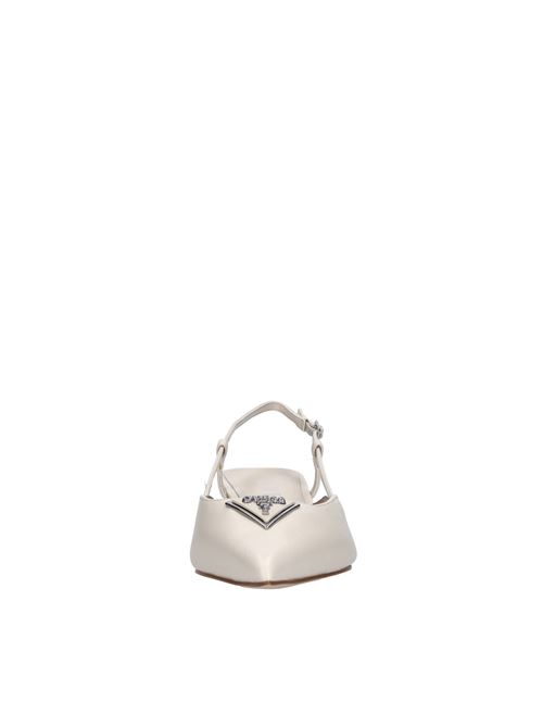 Leather slingback pumps GUESS | FLPJESLEA05CREMA